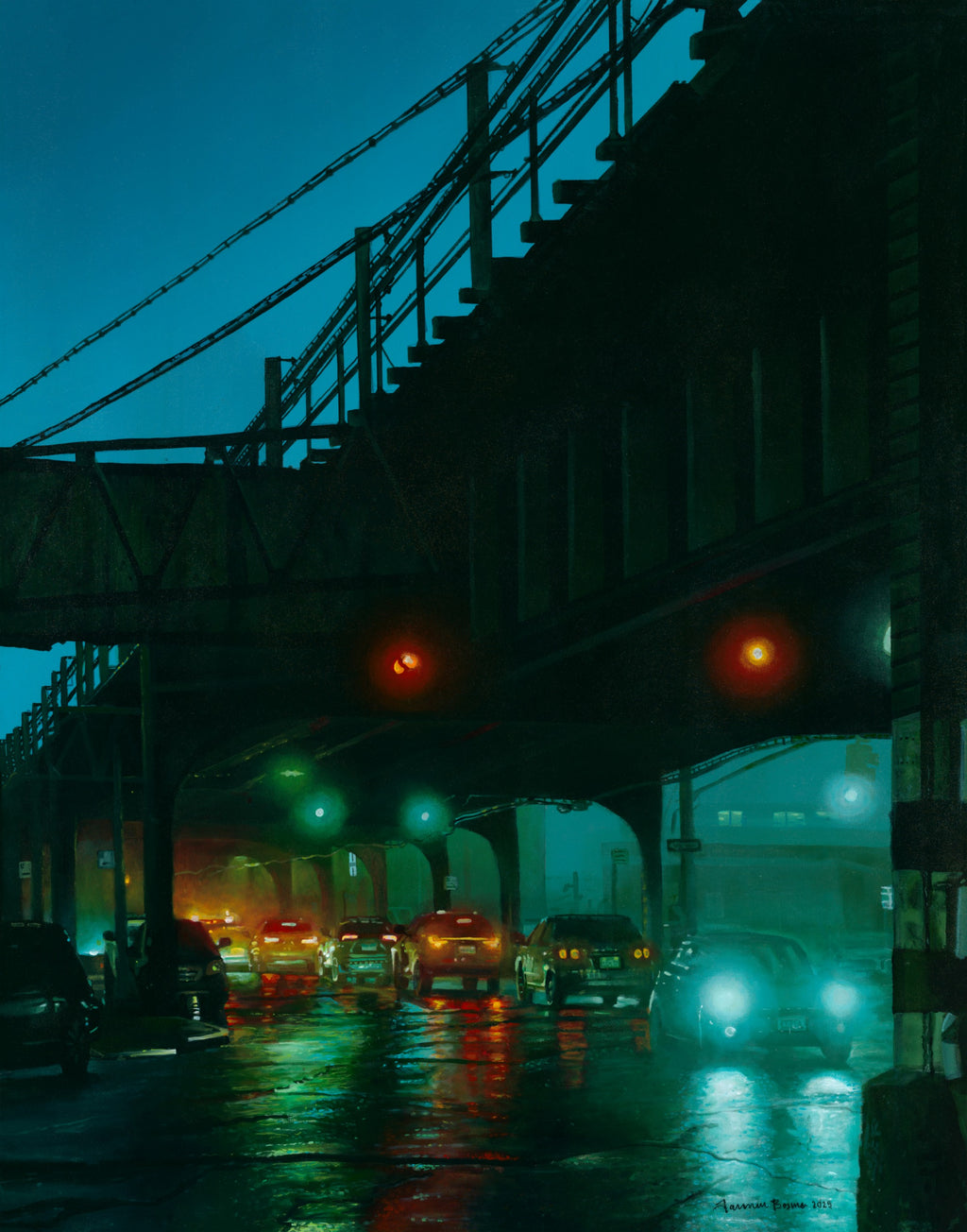 "Bushwick Blues" Giclée Print