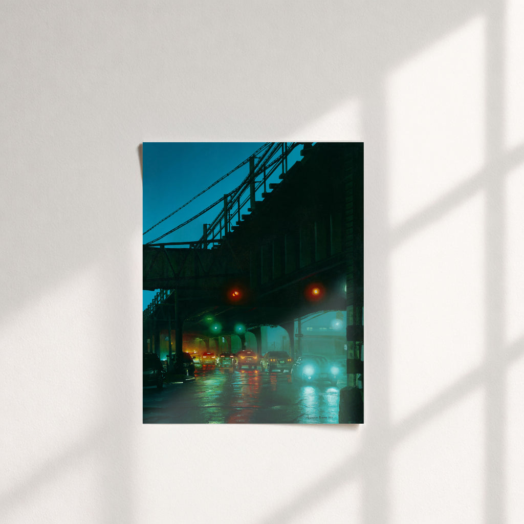 "Bushwick Blues" Giclée Print