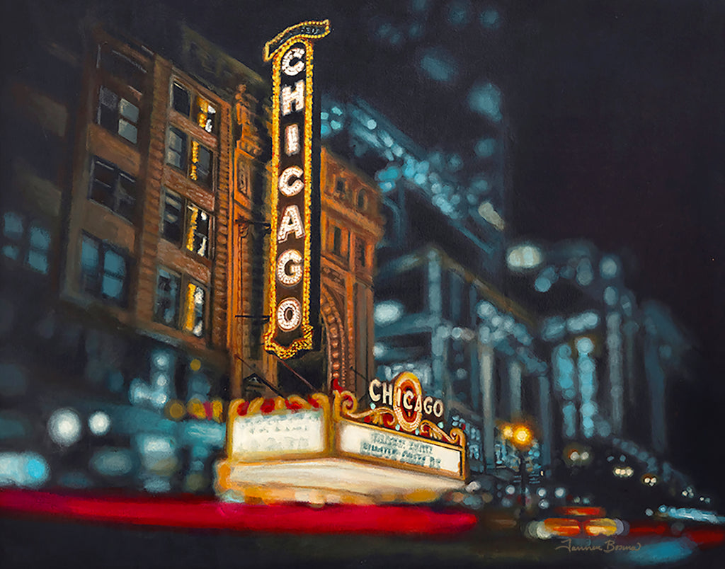 Chicago Theater Limited Edition Print