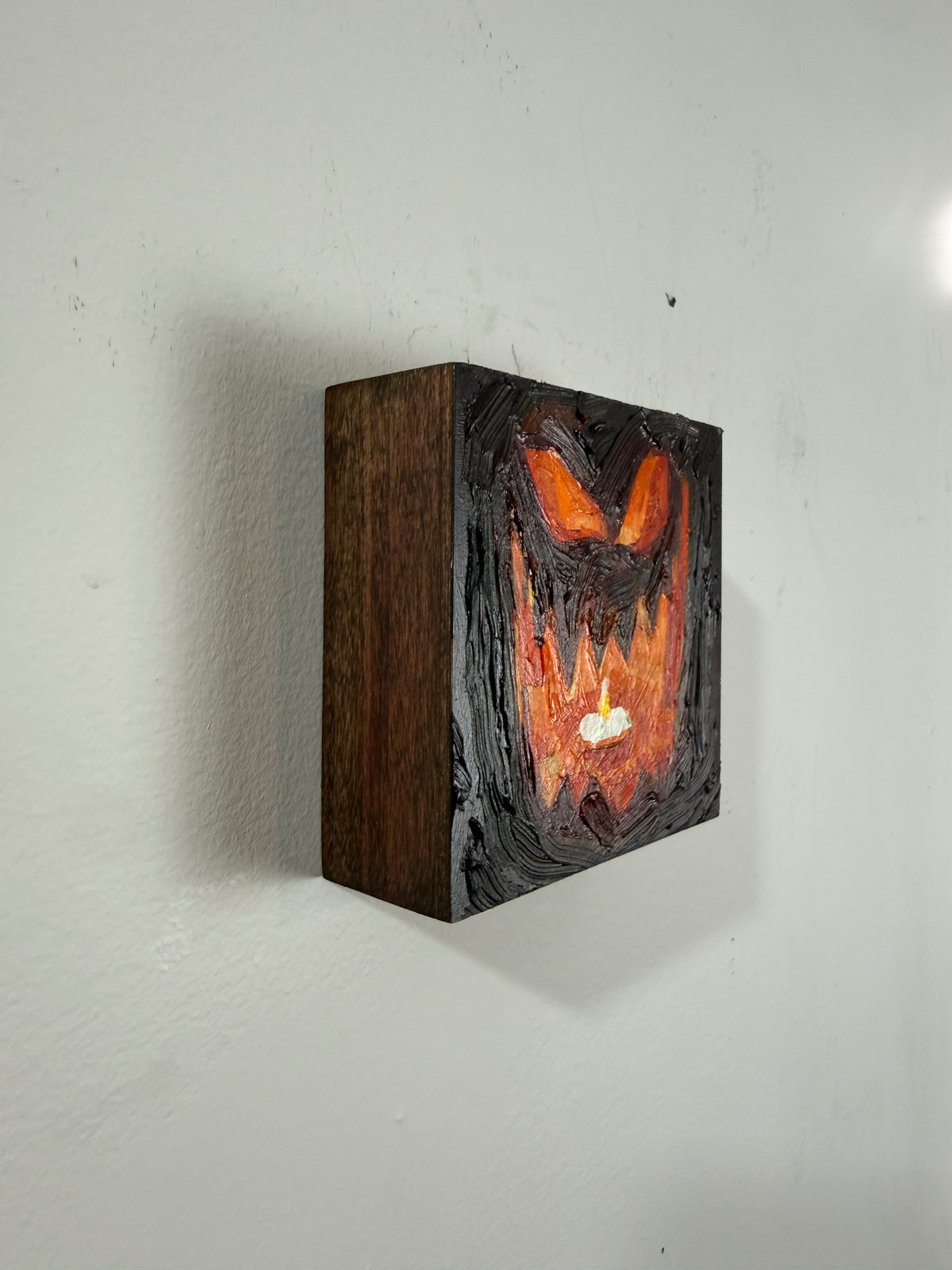 Painting and Surprise Box; Jack-o’-lantern 1