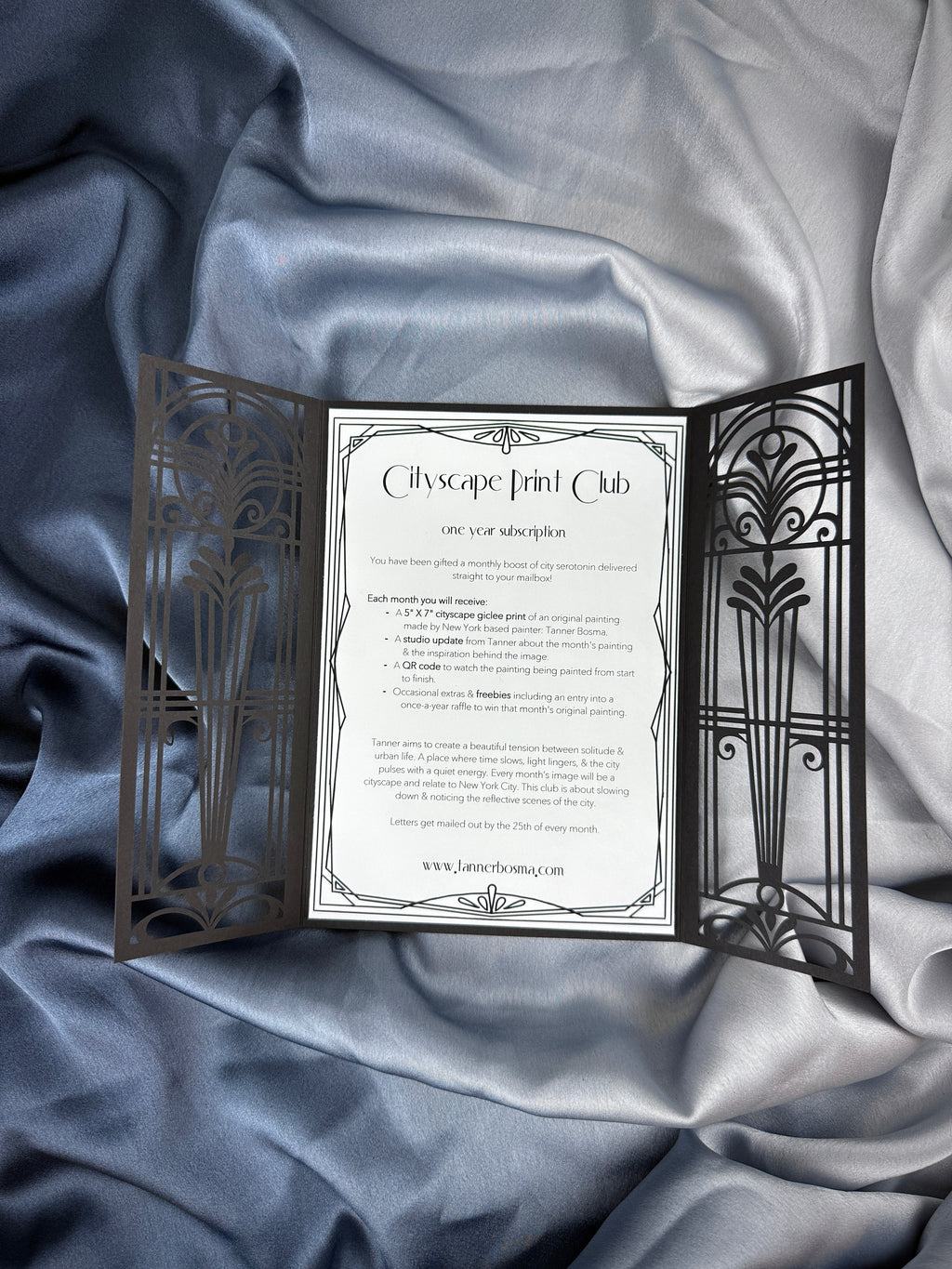 Certificate to Cityscape Print Club (Year Subscription)