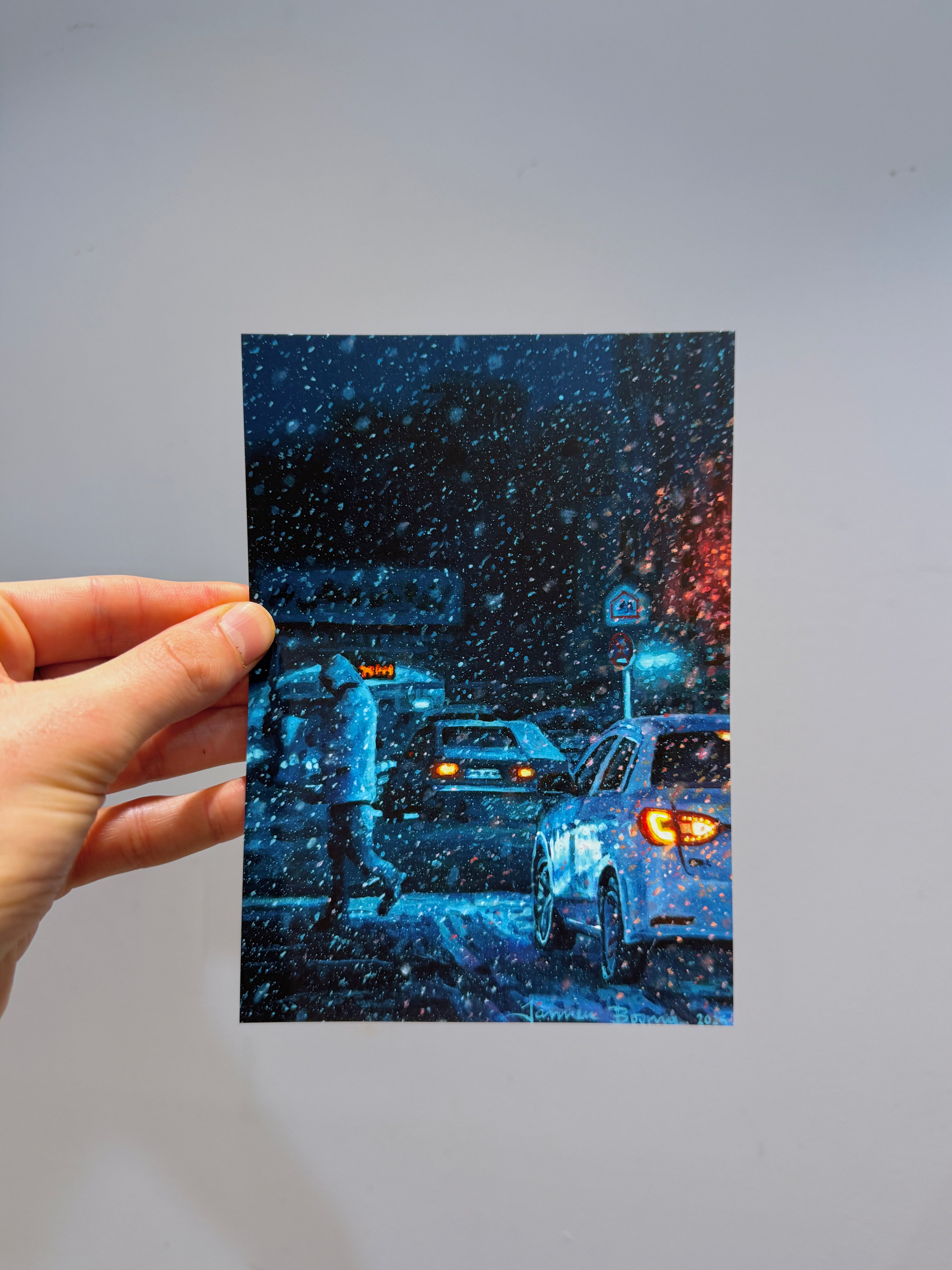 Brooklyn Blizzard Catch-up Print