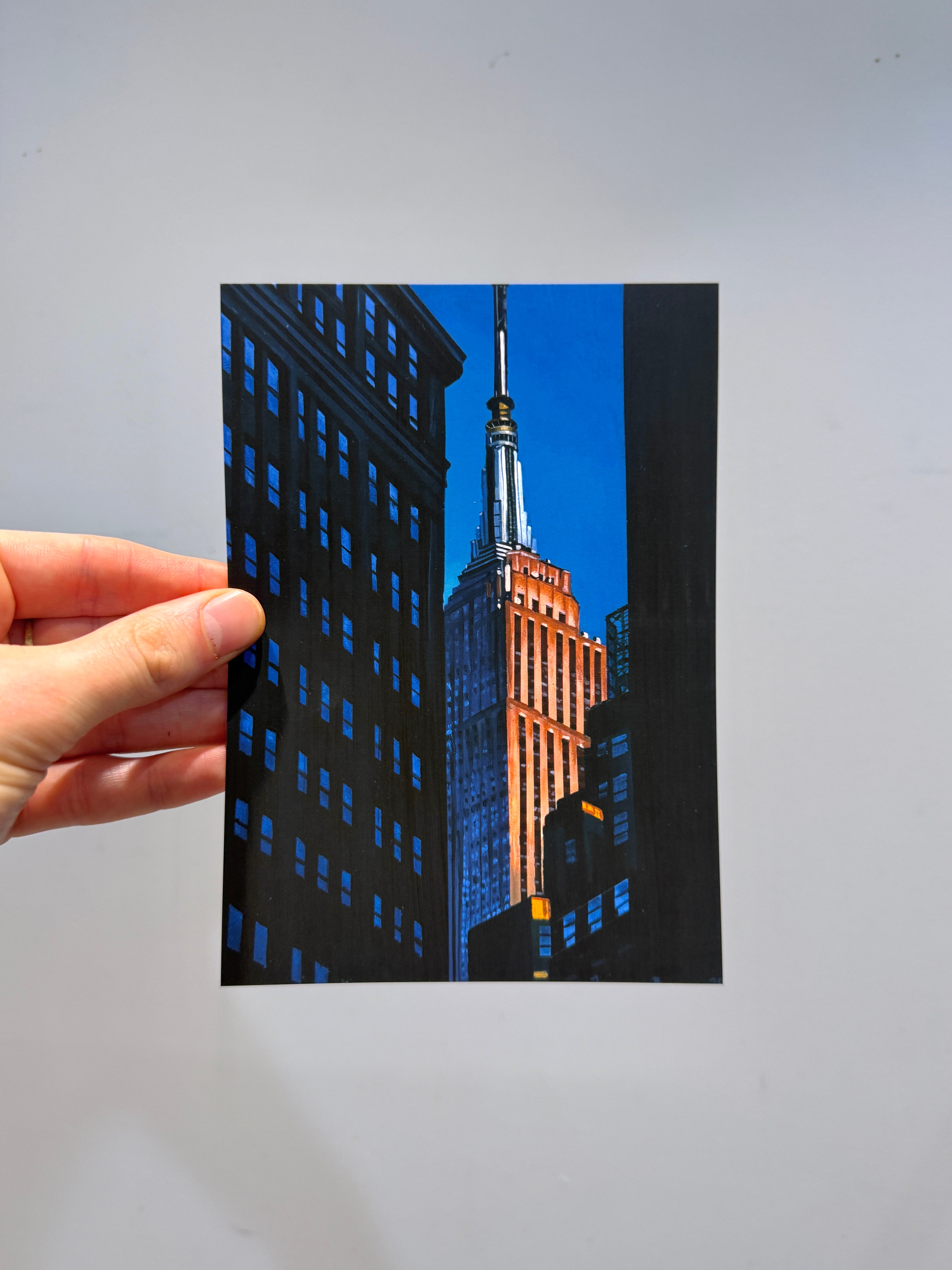 Empire State Building Catch-up Print