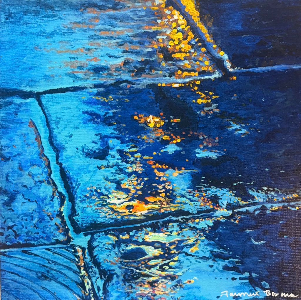 "Pavement Reflections" Giclée Print