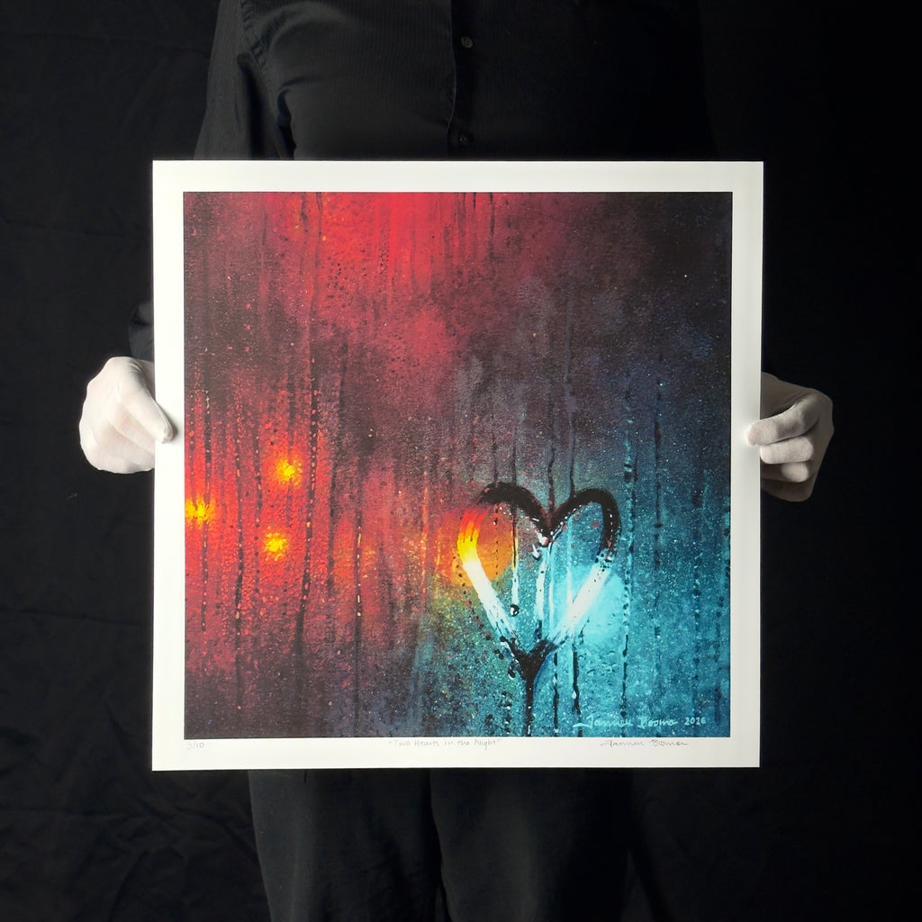 Two Hearts in the Night Limited Edition Print