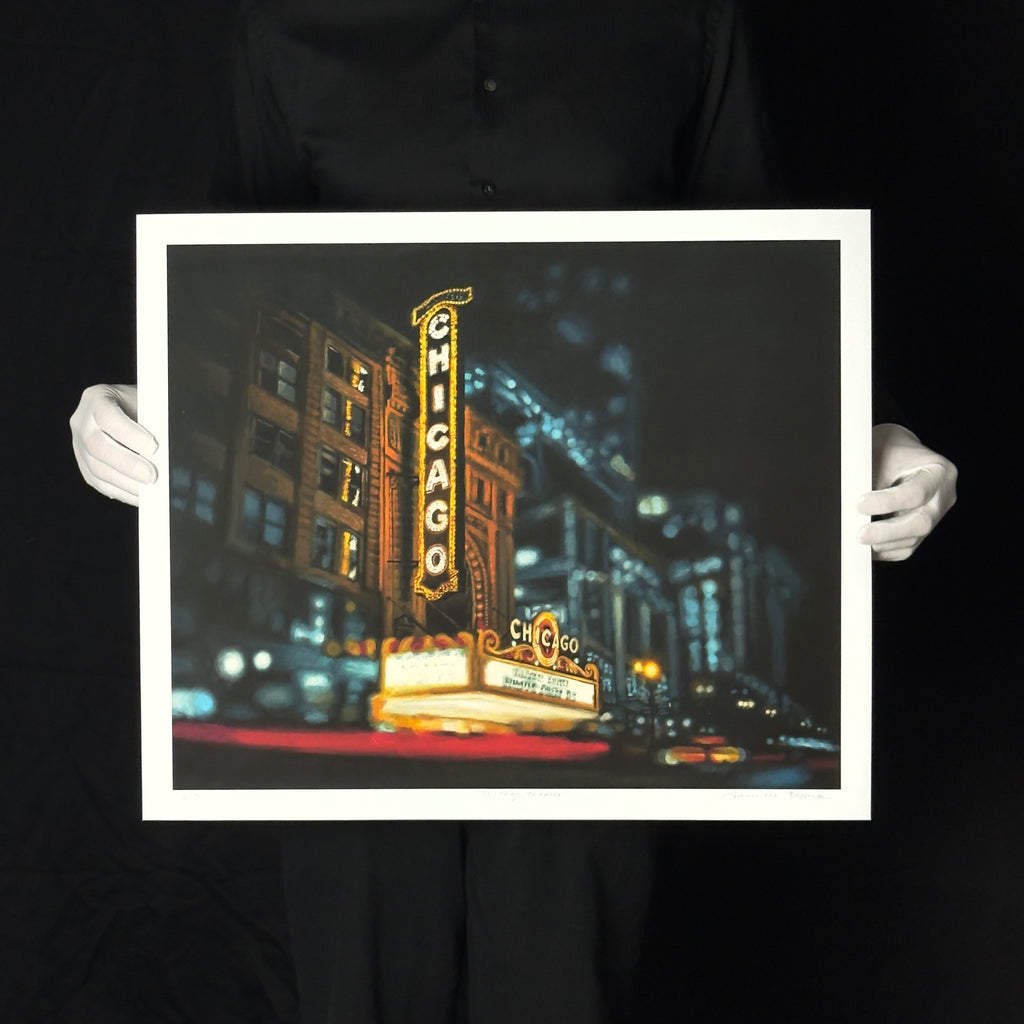 Chicago Theater Limited Edition Print