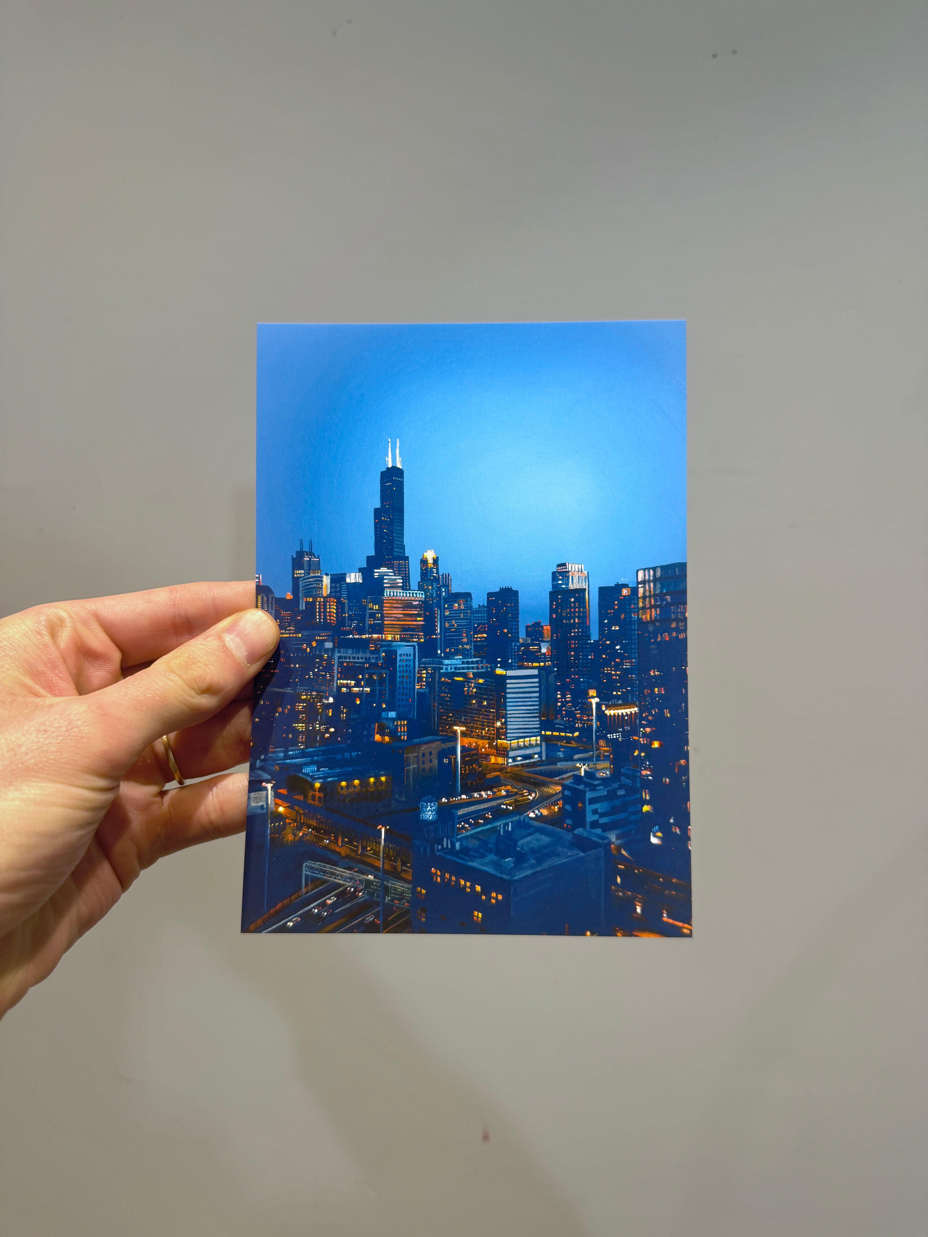 Blue Hour Catch-up Print