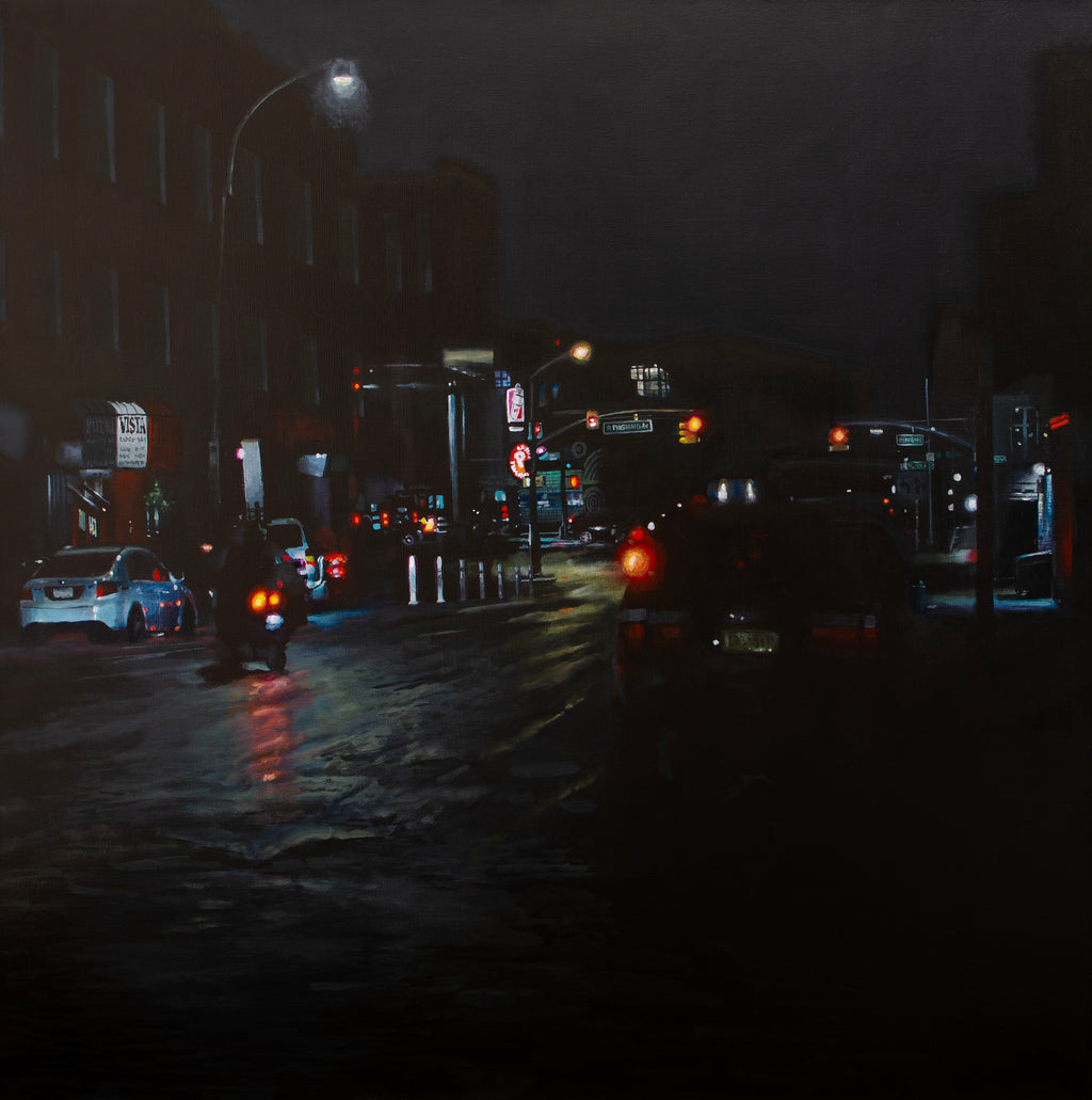"Midnight on Flushing Ave" Giclée Print