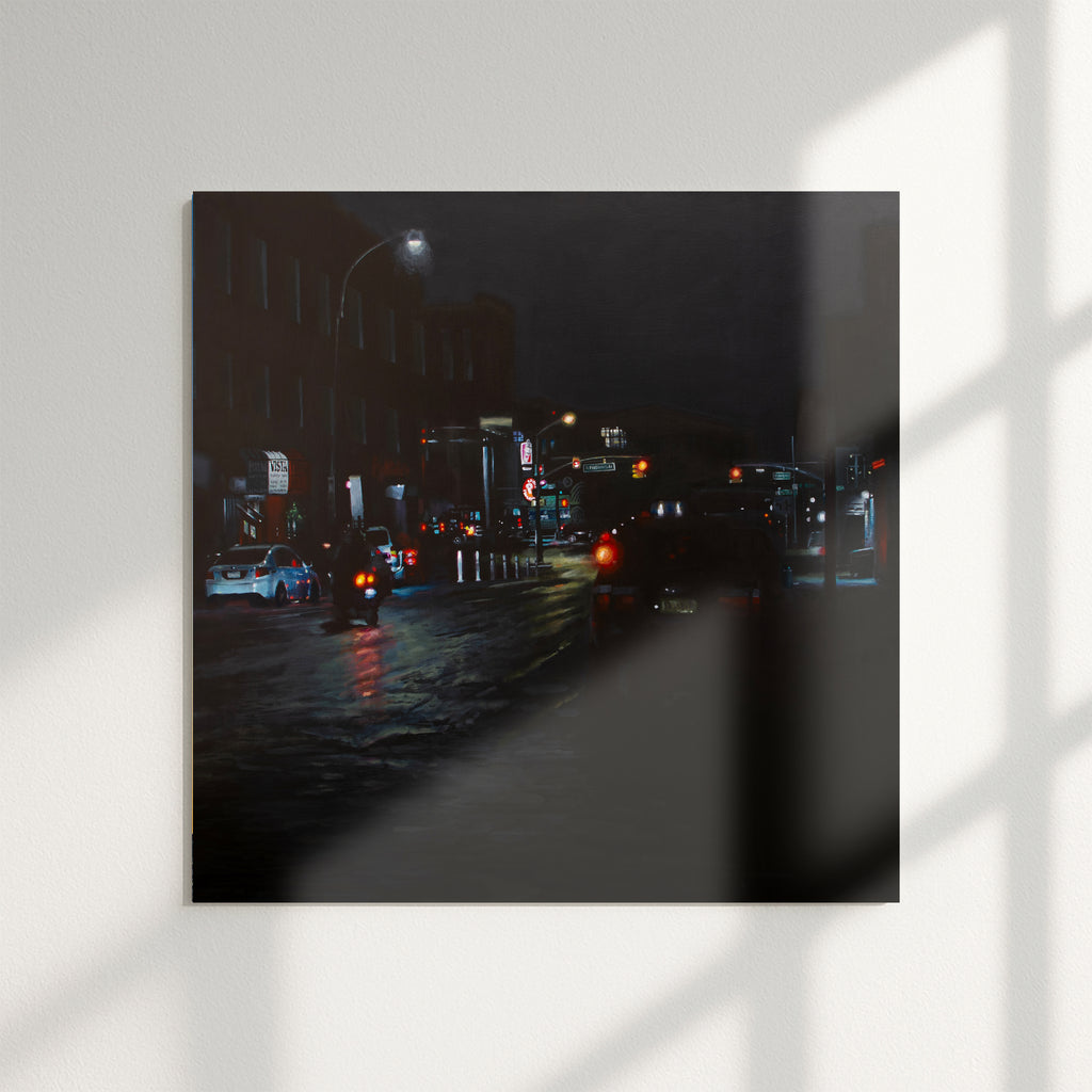 "Midnight on Flushing Ave" Giclée Print