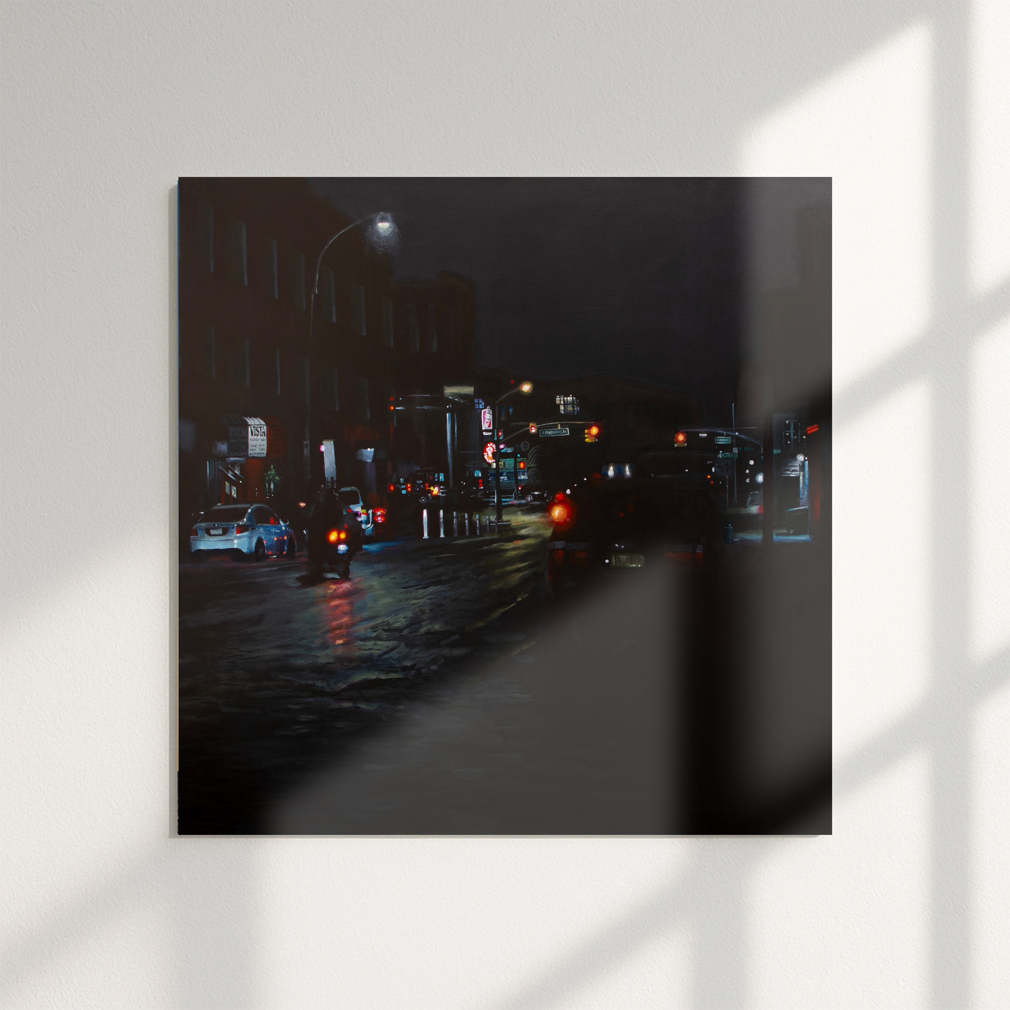 "Midnight on Flushing Ave" Giclée Print