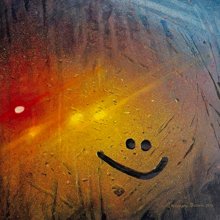 "Smiley" Giclée Print