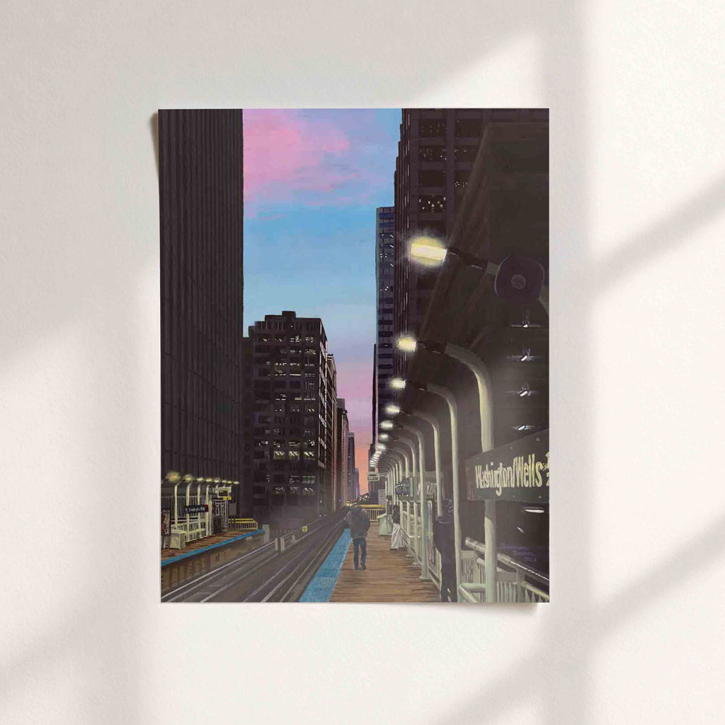 "Washington/Wells" Giclée Print