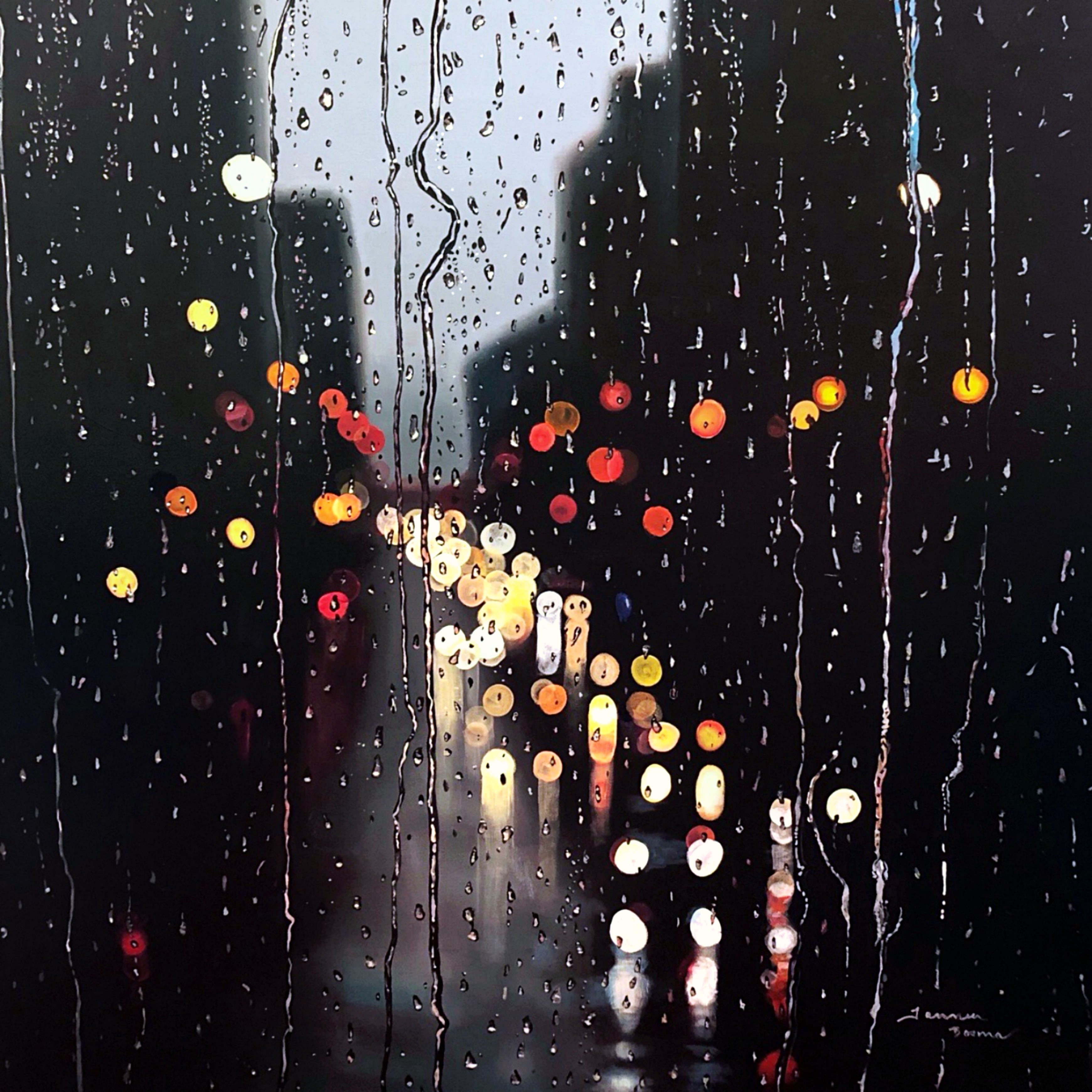 "Raindrop" Giclée Print